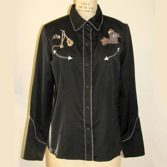 Scully Western Blouse NWT - Picture 5 of 8